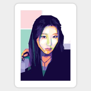 Lee Chaeryeong WPAP Sticker